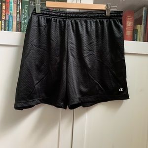 Black Champion basketball shorts